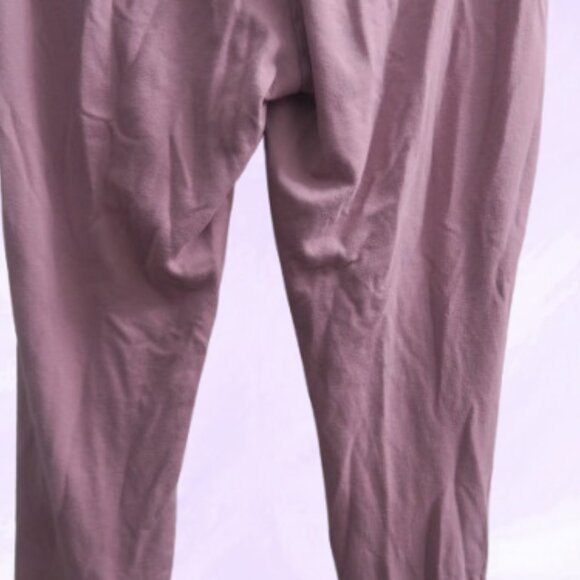 PINK Victoria's Secret shoelace front leggings pink nation left leg drawstring M - Picture 4 of 13